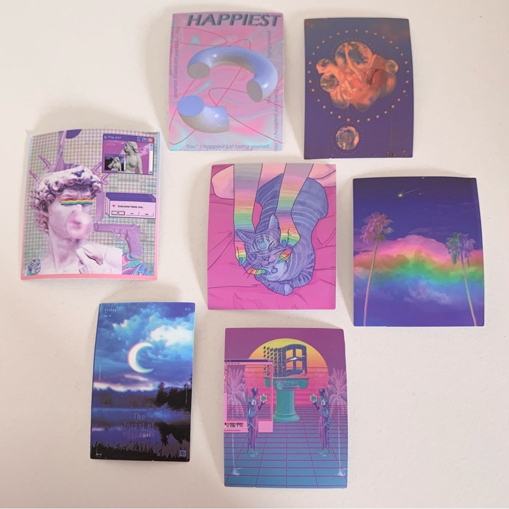 Retro y2k sticker pack
